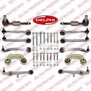 DELPHI TC1900KIT Комплект рычагов  пер. подвески + стаб.+ нак.+ крепёж