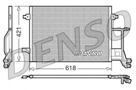 DENSO DCN02013 Конденсор