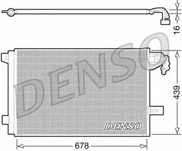 DENSO DCN32063 Конденсор кондиц. VW T5 TranSporter STEP1