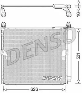 DENSO DCN50038 Радиатор кондиционера