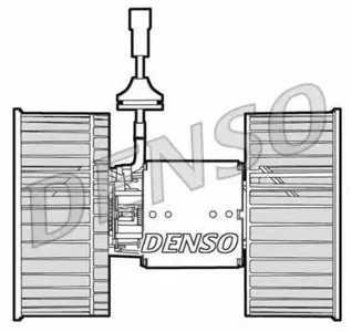 DENSO DEA12002 Вентилятор салона