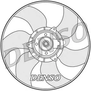 DENSO DER23001 Вентилятор радиат. охл. двиг.