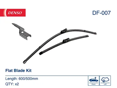 DENSO DF007 Щетка стеклоочистителя  бескаркасная 600500mm (ком-кт)