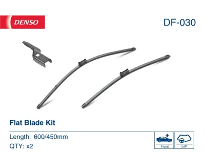 DENSO DF030 Щетка стеклоочистителя  бескаркасная 600450mm (ком-кт)