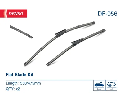 DENSO DF056 Щетка стеклоочистителя  бескаркасная 550475mm (ком-кт)