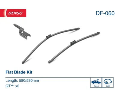 DENSO DF060 Щетка стеклоочистителя  бескаркасная 580530mm (ком-кт)