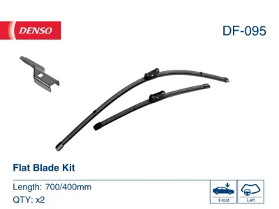 DENSO DF095 Щетка стеклоочистителя  бескаркасная , со спойлером