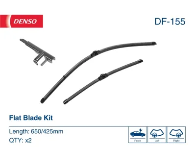 DENSO DF155 комплект бескаркасных щёток стеклоочистителя 650425mm