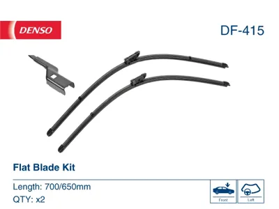DENSO DF415 Щетка стеклоочистителя  бескаркасная 650700mm (ком-кт)