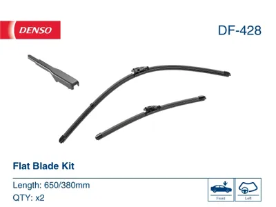 DENSO DF428 Щетки стеклоочистителя комплект 380мм15+650мм26