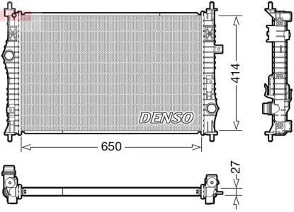 DENSO DRM21104 Радиатор двигателя