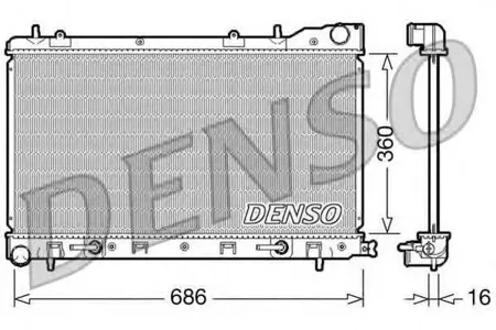 DENSO DRM36001 Радиатор [686x360]