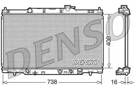 DENSO DRM40012 Радиатор [400x738]