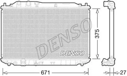 DENSO DRM40029 Радиатор