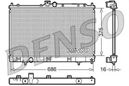 DENSO DRM45025 Радиатор [375x686]
