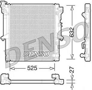 DENSO DRM45035 Радиатор двигателя