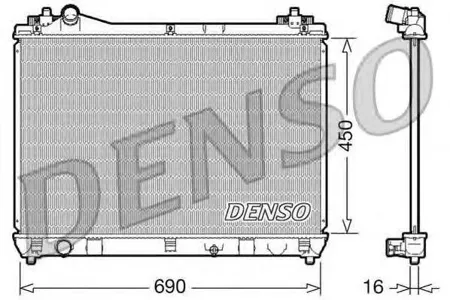 DENSO DRM47016 Радиатор [450x690]