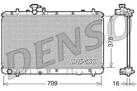 DENSO DRM47023 Радиатор [375x709]