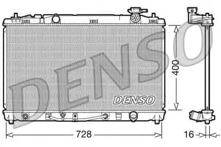 DENSO DRM50042 Радиатор Toyota Camry (06-11)