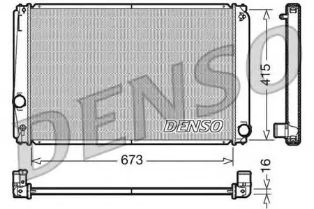 DENSO DRM50051 Радиатор [673x415]