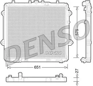 DENSO DRM50060 Радиатор [651x575]