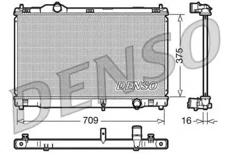 DENSO DRM51001 Радиатор [709x375]