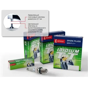 DENSO ITL16TT4 Свеча зажигания Iridium Power до 100 000 км. ст.номер ITL16,ITL16#4