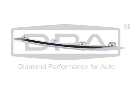 DIAMOND 81018802 Молдинг MB C(W205) задн.бамп.прав.хром.