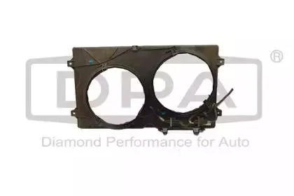 DIAMOND 81210697802 Диффузор радиатора VAG Touareg -15