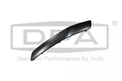 DIAMOND 88070042802 Молдинг бампера переднего левый