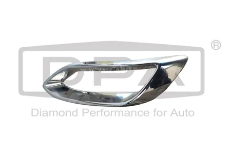 DIAMOND 88071867002 Накладка VAG POLO 20- бампера задн.