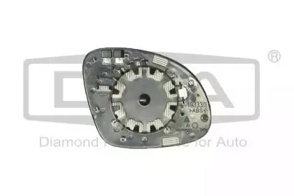 DIAMOND 88571229202 Стекло зеркала левого