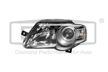 DIAMOND 89410402902 Фара левая (без корректора) VW Passat B6 05-10