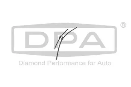 DIAMOND 89550623402 Щетки стеклоочистителя бескаркасные, комплект 480мм19+600мм24