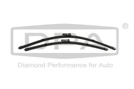 DIAMOND 99981766402 Щетки стеклоочистителя бескаркасные, комплект 530мм21+650мм26