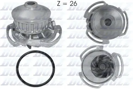 DOLZ A159 Водяной насос Audi 80, VW Golf Passat Jetta 1.0-1.3 74-91