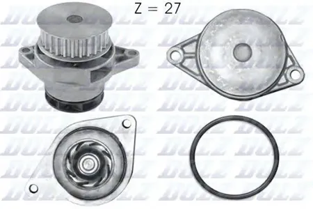 DOLZ A200 Водяной насос VW Bora Golf Lupo Polo 1.6 16V 00>