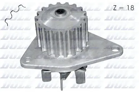 DOLZ C134 Водяной насос Citroen C3C4, Peugeot 206307 1.4 16V 03>