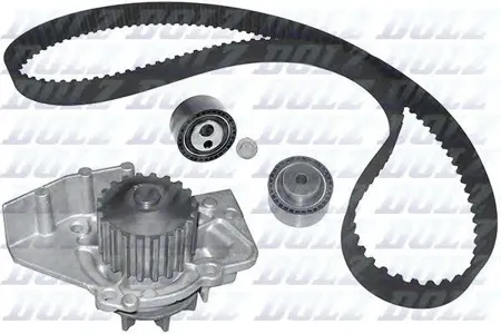 DOLZ KD008 Комплект ремня ГРМ PSA Partner Berlingo Ducato -09 -11 с помпой