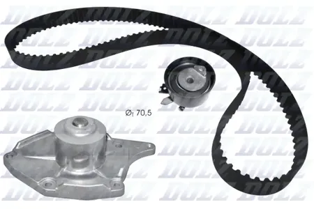 DOLZ KD133 Водяной насос + комплект зубчатого ремня