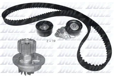 DOLZ KD144 Ремкомплект ГРМ с водяным насосом