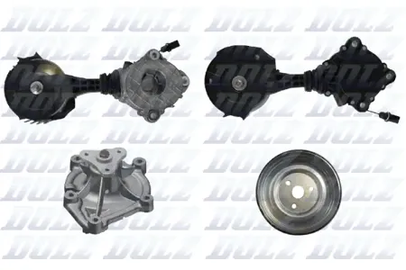 DOLZ KD173T Водяной насос + комплект ручейковых ремней