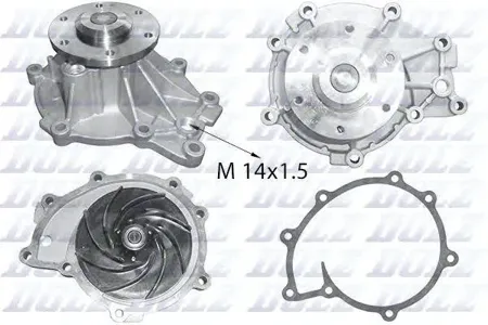 DOLZ M654 Водяной насос