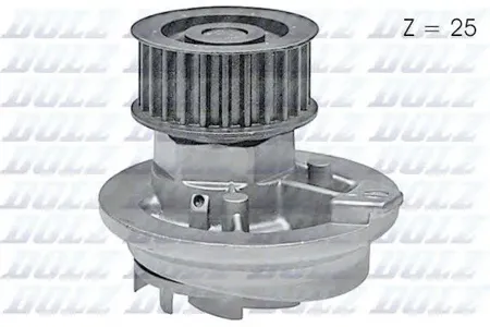 DOLZ O138 Водяной насос Opel Astra Omega Vectra 1.8i-2.2i1.7DTD 16V 92-00
