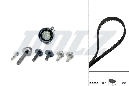 DOLZ SKD070 Комплект ремня ГРМ