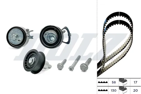 DOLZ SKD080 Комплект ремня ГРМ