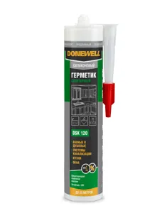 DONEWELL DSK120 Герметик санитарный прозрачный 260мл DONEWELL