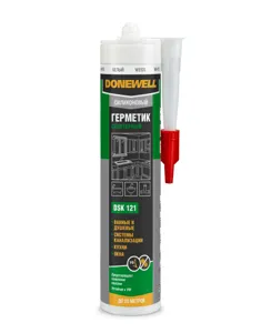 DONEWELL DSK121 Герметик санитарный белый 260мл DONEWELL