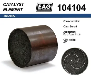 EAG 104104 Каталитический блок Euro 4
