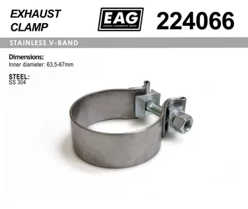 EAG 224066 Хомут глушителя , силовой